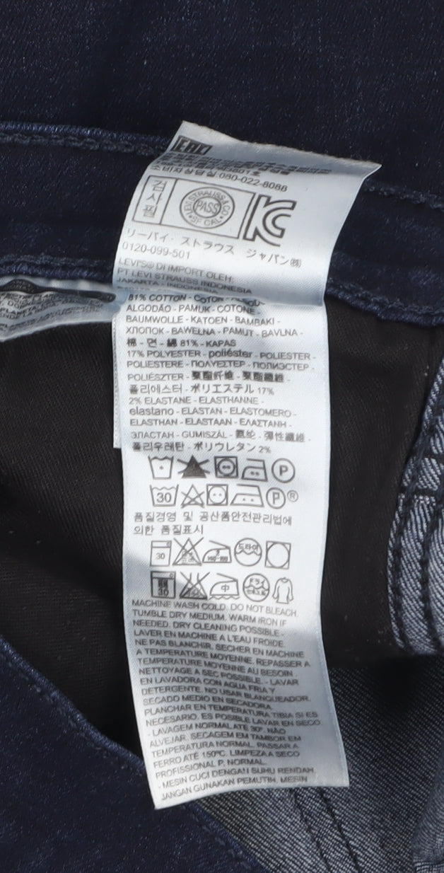 Levi’s Men’s Blue 519 Skinny Fit Denim Jeans W33 L32