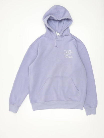 Mens UK Size S H&M Purple Pullover Hoodie