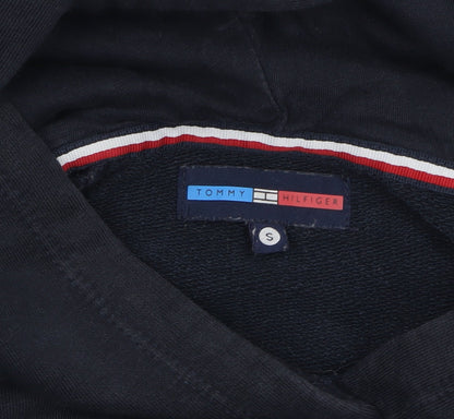 Womens UK Size S Tommy Hilfiger Blue Pullover Hoodie