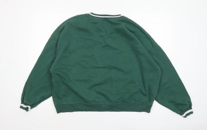 Womens UK Size L George Green Pullover Sweatshirt