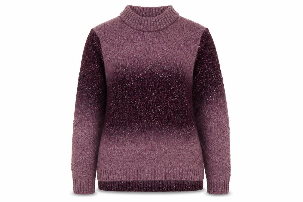 Womens UK Size 14 Marks and Spencer Purple Pullover Jumper