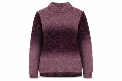 Womens UK Size 14 Marks and Spencer Purple Pullover Jumper