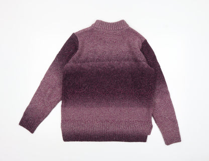Womens UK Size 14 Marks and Spencer Purple Pullover Jumper