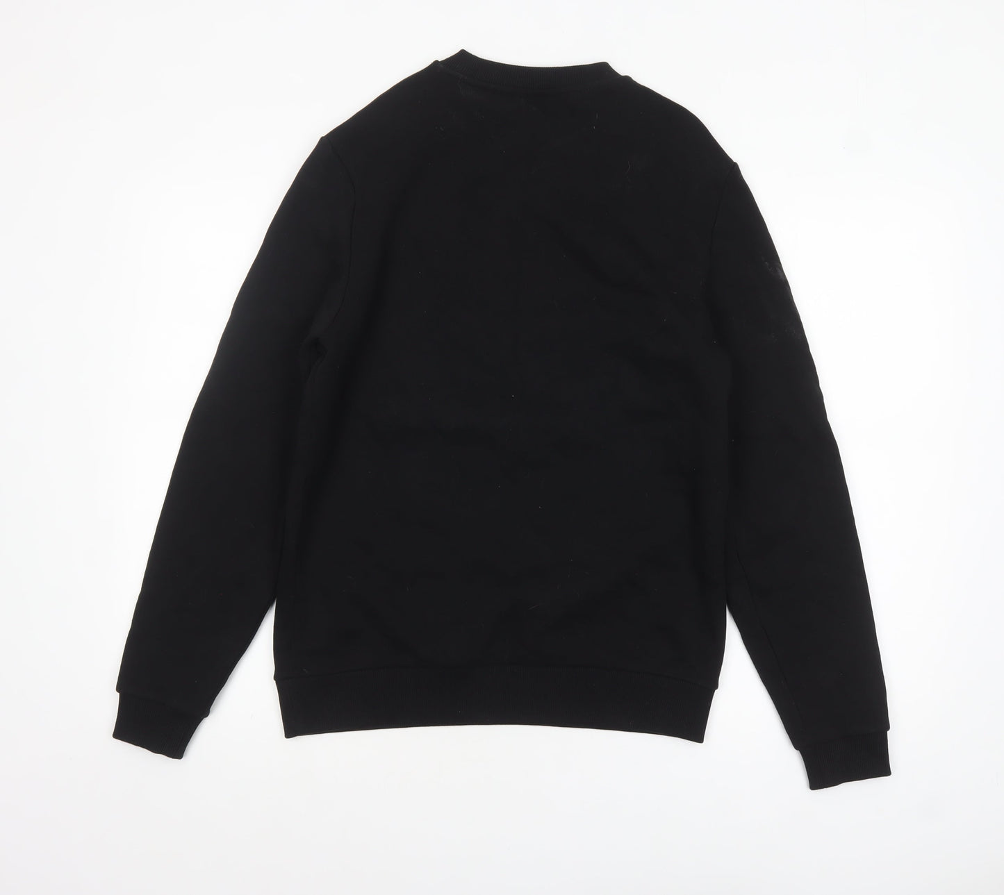 Mens UK Size XS ASOS Design Black Pullover Sweatshirt