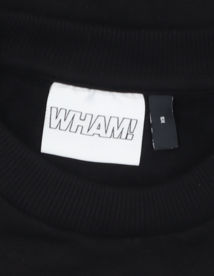 Mens UK Size XS ASOS Design Black Pullover Sweatshirt