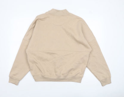 Womens UK Size M Stylewise Beige Basic Jacket