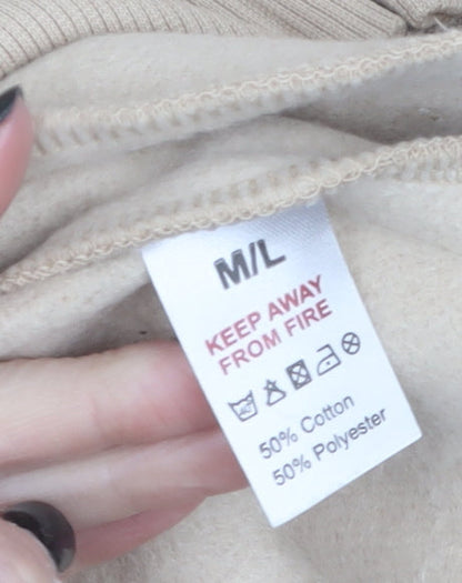 Womens UK Size M Stylewise Beige Basic Jacket