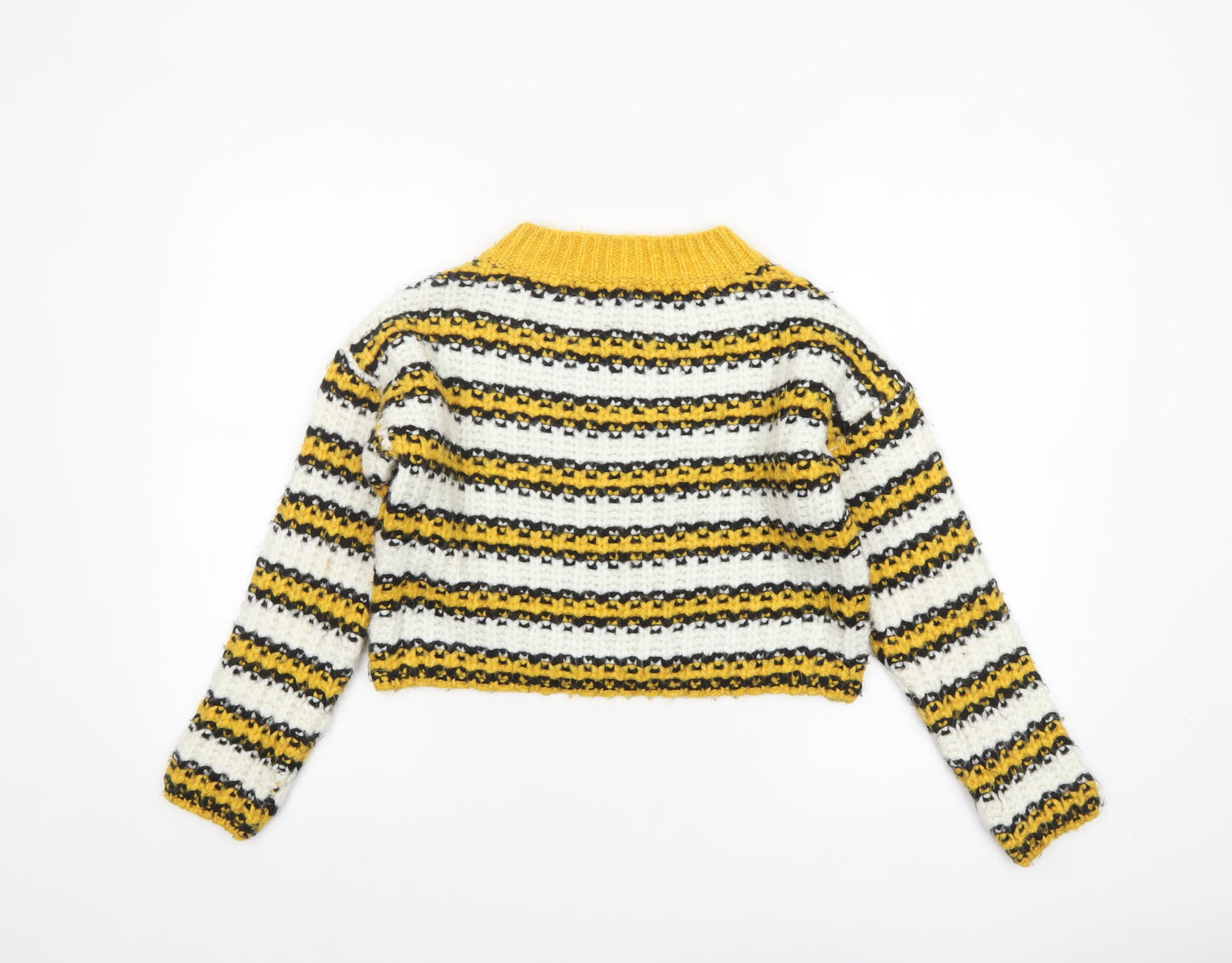 Womens UK Size 6 Topshop Multicoloured Pullover Jumper