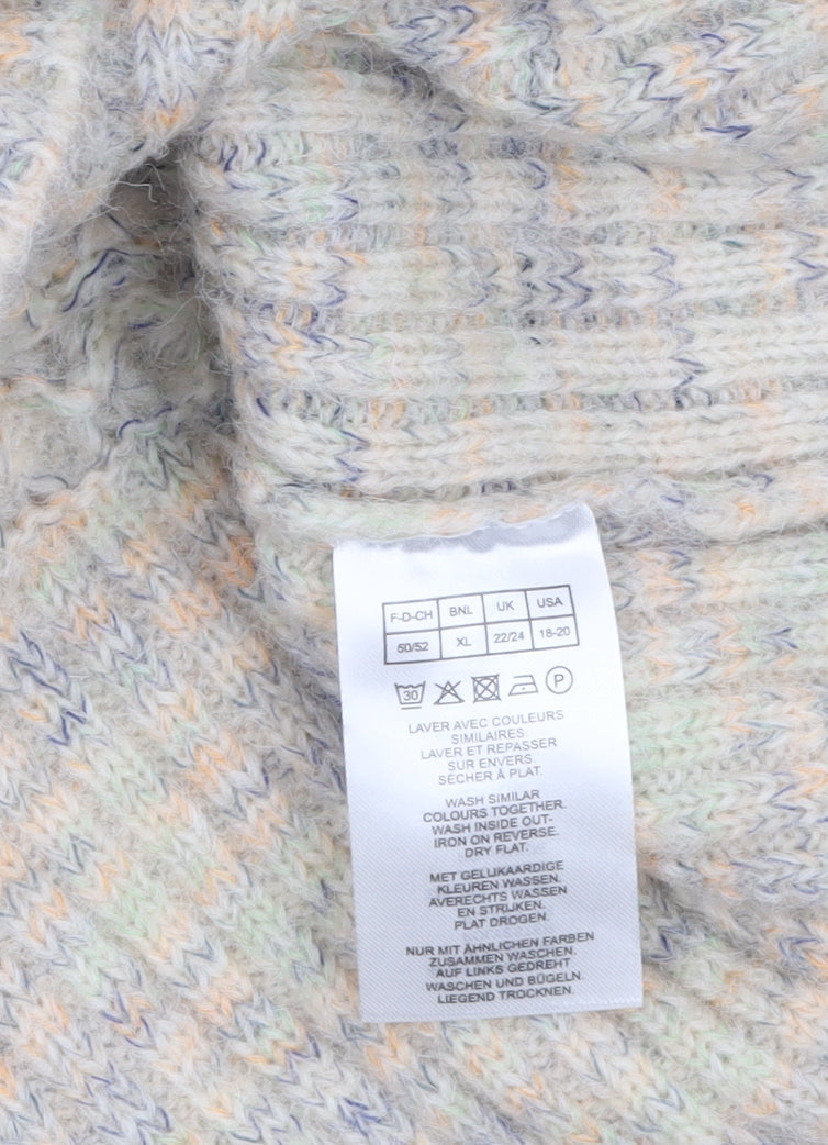 Womens UK Size 22/24 Damart Beige Pullover Jumper
