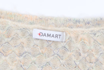 Womens UK Size 22/24 Damart Beige Pullover Jumper