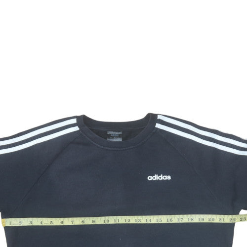 Womens UK Size XS Adidas Black Pullover Sweatshirt