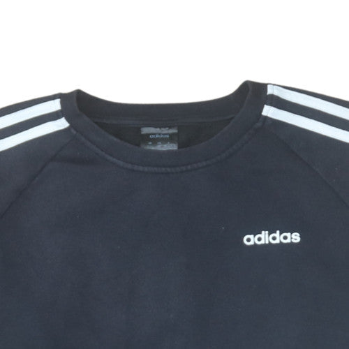 Womens UK Size XS Adidas Black Pullover Sweatshirt