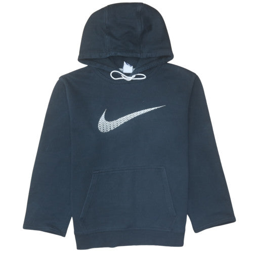 Womens UK Size M Nike Black Pullover Hoodie