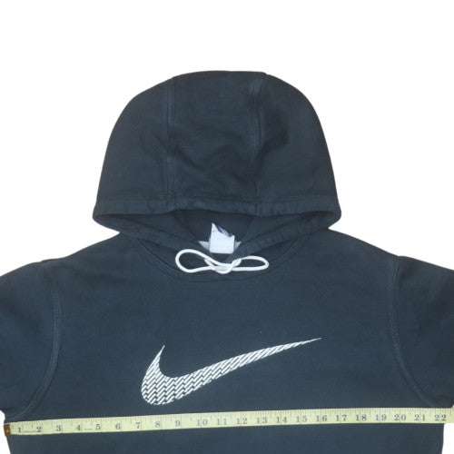 Womens UK Size M Nike Black Pullover Hoodie