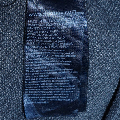Mens UK Size L Tommy Hilfiger Blue Pullover Sweatshirt