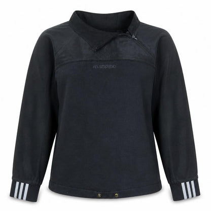 Womens UK Size 10 Adidas Black Pullover Sweatshirt