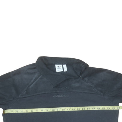 Womens UK Size 10 Adidas Black Pullover Sweatshirt