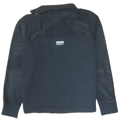 Womens UK Size 10 Adidas Black Pullover Sweatshirt