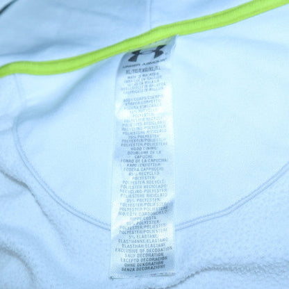 Womens UK Size XL Under Armour White Full Zip Hoodie