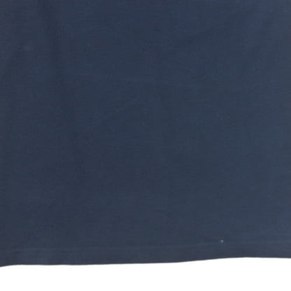 Champion Men's Navy Blue Medium Graphic Logo T-Shirt