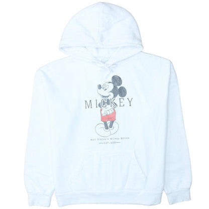 Womens UK Size S Primark White Pullover Hoodie