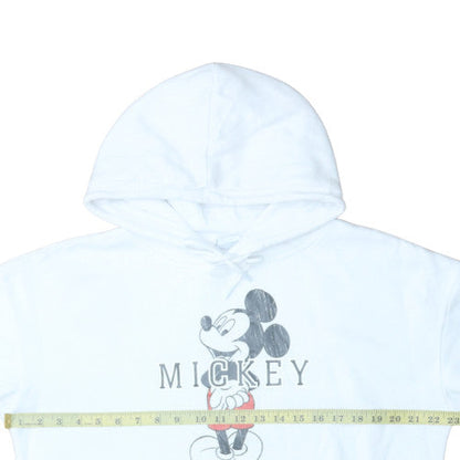 Womens UK Size S Primark White Pullover Hoodie