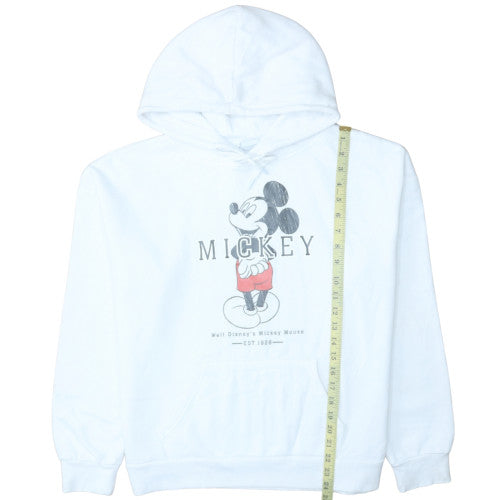 Womens UK Size S Primark White Pullover Hoodie