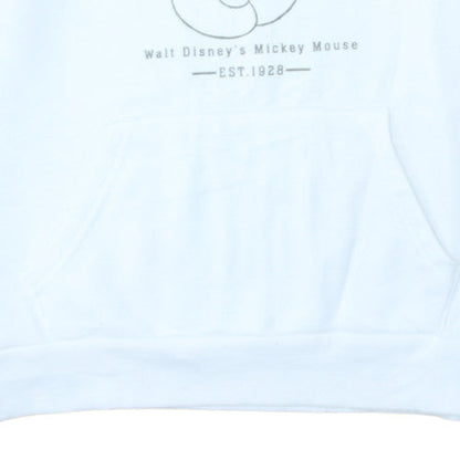 Womens UK Size S Primark White Pullover Hoodie