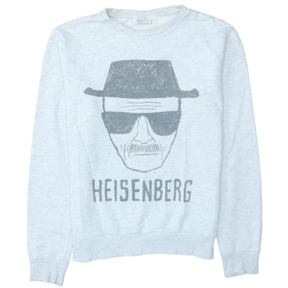 Womens UK Size M Breaking Bad Grey Pullover Sweatshirt