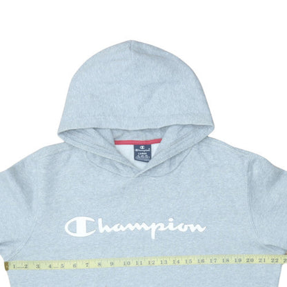 Mens UK Size L Champion Grey Pullover Hoodie