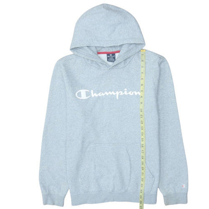 Mens UK Size L Champion Grey Pullover Hoodie