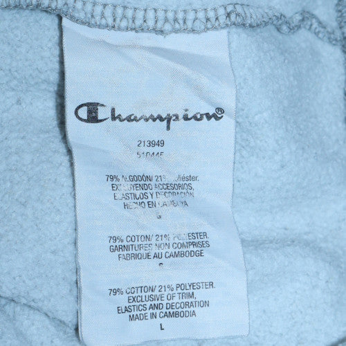 Mens UK Size L Champion Grey Pullover Hoodie