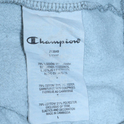 Mens UK Size L Champion Grey Pullover Hoodie