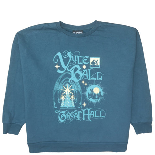 Womens UK Size M George Blue Pullover Sweatshirt