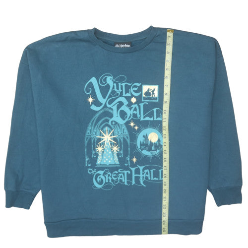 Womens UK Size M George Blue Pullover Sweatshirt