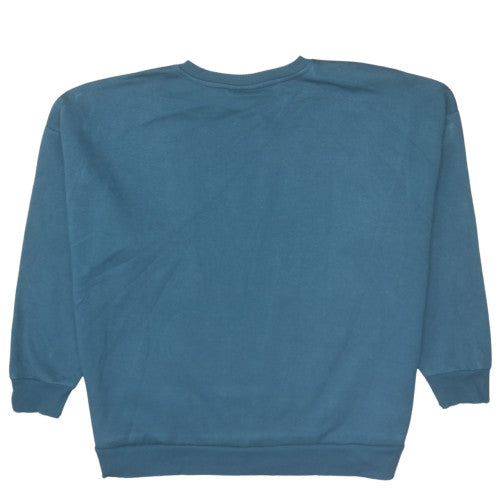 Womens UK Size M George Blue Pullover Sweatshirt