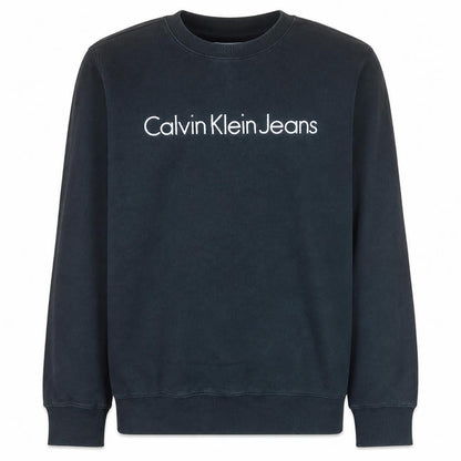 Mens UK Size M Calvin Klein Jeans Black Pullover Sweatshirt