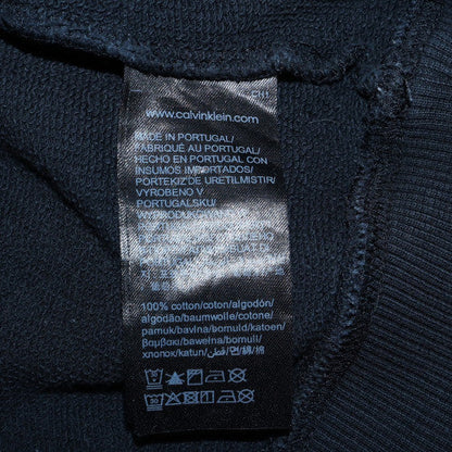 Mens UK Size M Calvin Klein Jeans Black Pullover Sweatshirt