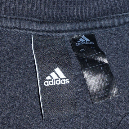 Mens UK Size M Adidas Black Pullover Sweatshirt