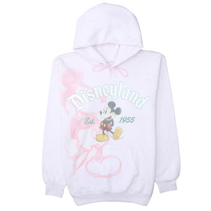 Womens UK Size S Hanes Pink Pullover Hoodie