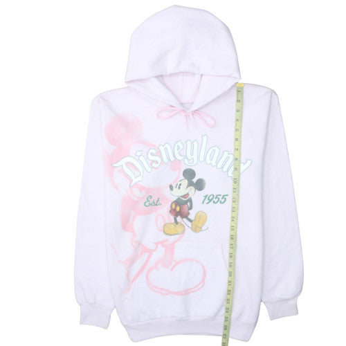 Womens UK Size S Hanes Pink Pullover Hoodie