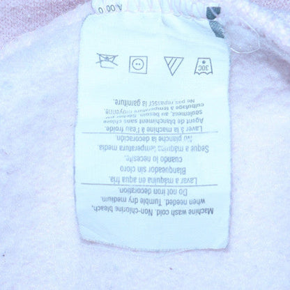 Womens UK Size S Hanes Pink Pullover Hoodie