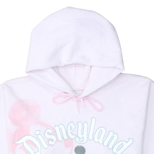 Womens UK Size S Hanes Pink Pullover Hoodie
