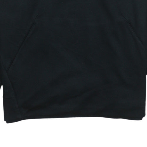 Mens UK Size M Nike Black Pullover Hoodie