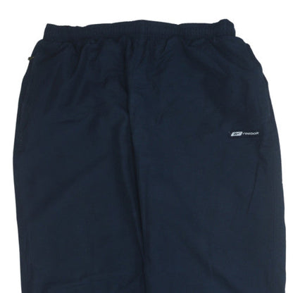 Reebok Men's Black XL Track Pants Quick Dry Activewear Trousers