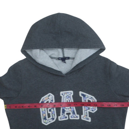Womens UK Size M GAP Grey Pullover Hoodie