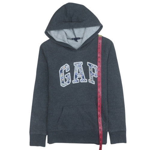 Womens UK Size M GAP Grey Pullover Hoodie