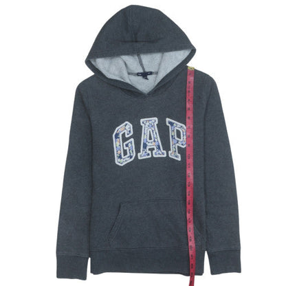 Womens UK Size M GAP Grey Pullover Hoodie
