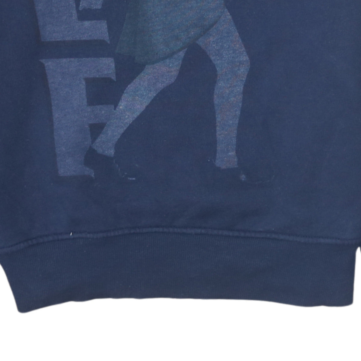 Additional view of Cedarwood State unisex navy blue elf sweatshirt medium pullover christmas
