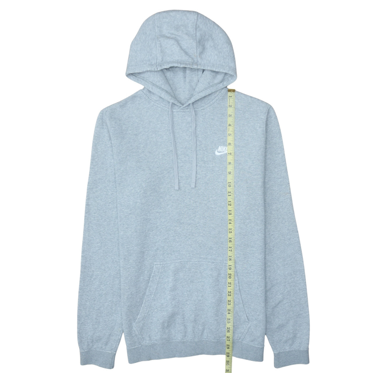 Mens UK Size M Nike Grey Pullover Hoodie